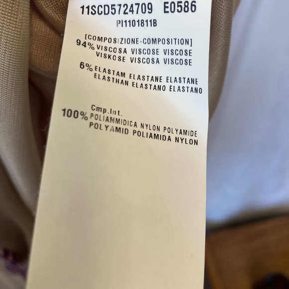 CLASS ROBERTO CAVALLI Vintage Midi Shift Dress Floral Print Size 14 - Picture 13 of 13